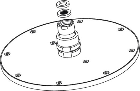 Верхний душ Ideal Standard IdealRain B9442AA