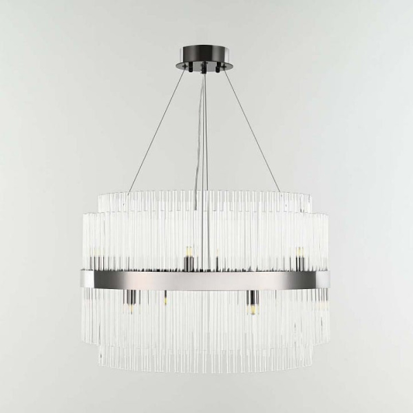 Подвесная люстра Arte Milano Бари 430110.600.12.G9.C1 BK