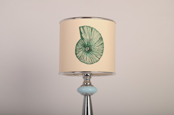 Настольная лампа декоративная Manne TL.7737-1BL TL.7737-1BL (зеленая ракушка) настольная лампа 1л
