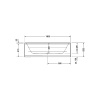 Ванна Duravit D-Code 180x80 700101000000000