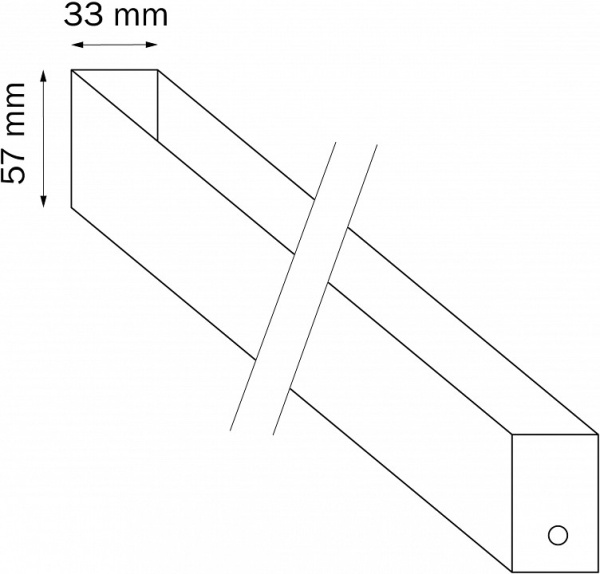 Трек накладной Lightstar Teta 505037
