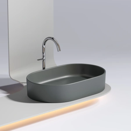 Раковина 60,8x38,5 см Ceramica Nova Element CN6048MDH