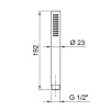 Душевая лейка Fantini Mare 90 13 8783 черный