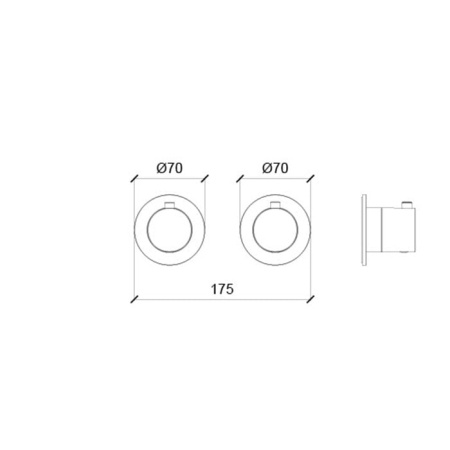 Смеситель для душа Almar Modular E180132.316 сталь