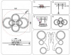 Потолочная люстра Ambrella Light FA FA4065