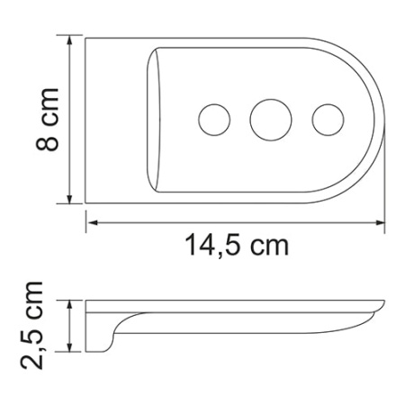 Мыльница WasserKRAFT Kammel K-8369