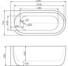 Акриловая ванна BelBagno 170х75 BB11-1700R