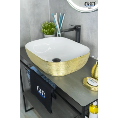Раковина 50x40 см GID LuxeLine D1302h130