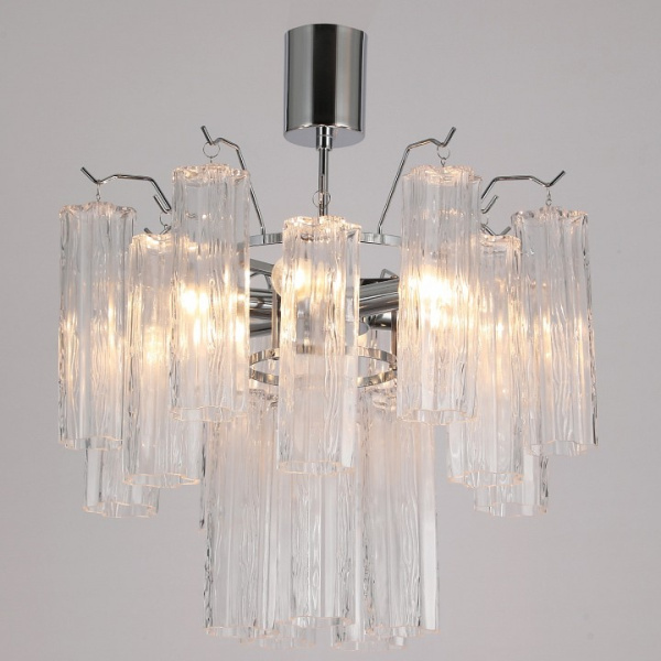Люстра на штанге ILLUMICO IL0179-6C-39 CR CL