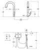 Смеситель для кухни Jacob Delafon Sensate E72218-B7-CP