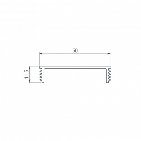 Рассеиватель Arlight LINE 053901