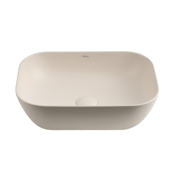 Раковина Abber Rechteck AC2200MBE светло-бежевая матовая