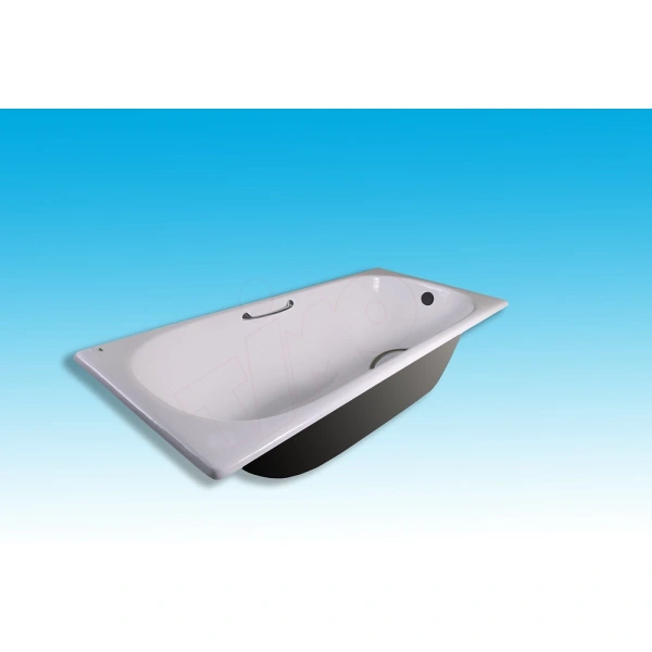 Ванна чугунная Timo Standard 3V И0000010 170x75 см, с ручками, антискользящим покрытием, белый