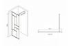 Душевая перегородка Abber Immer Offen AG63090B