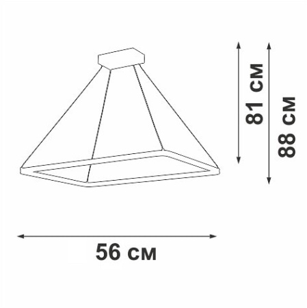 Подвесной светильник Vitaluce V2508DT V2508DT-1/1S