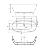 Акриловая ванна Vincea 160x78 VBT-405-1600