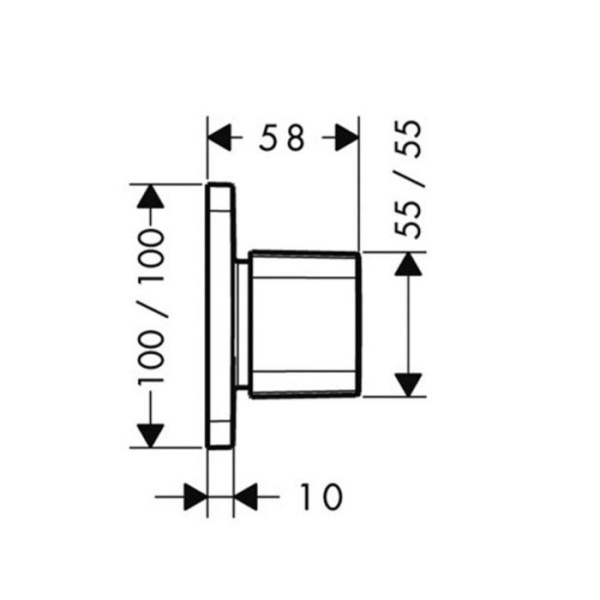 Переключатель потоков Axor Urquiola 11925000