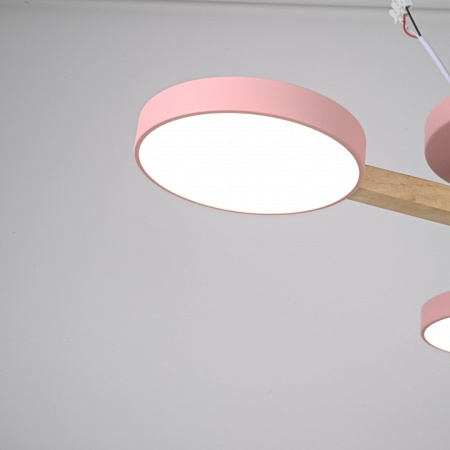 Люстра на штанге Imperiumloft TURNA Pink TURNA01