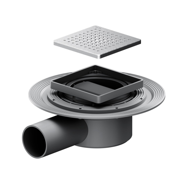 Душевой трап AM.PM MasterFlow W01BD-P11-010-01SB хром матовый