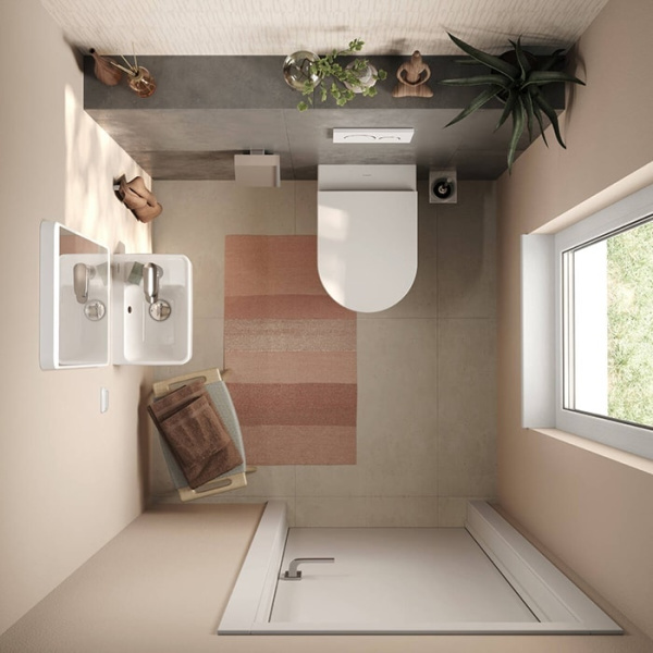 Раковина hansgrohe Xanuia Q 36x25 60129450 белая