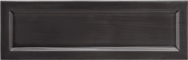 Equipe Island Настенная керамическая плитка Frame Black 6.5x20 глазурованный глянцевый