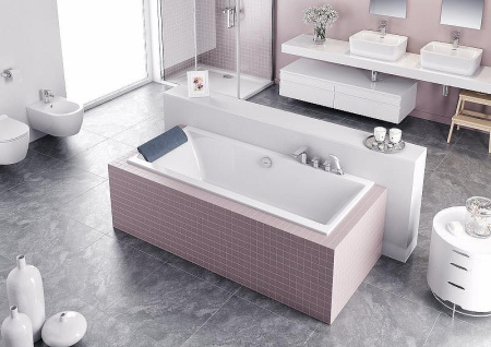 Акриловая ванна Excellent pryzmat slim 160x75