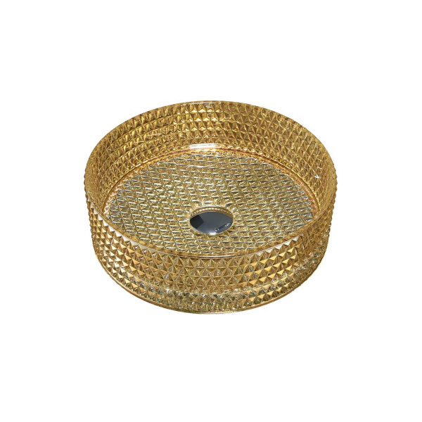 Раковина Vincea 40 см VBS-5GL05 золото