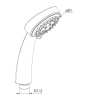 Душевой набор Damixa Contour 760110300