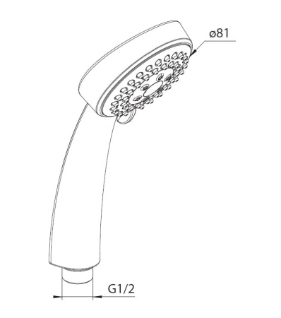 Душевой набор Damixa Contour 760110300