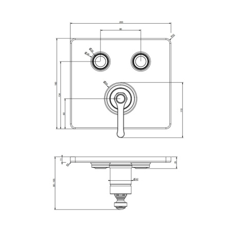 Смеситель для душа Gessi Hi-Fi Eclectic 65242#031