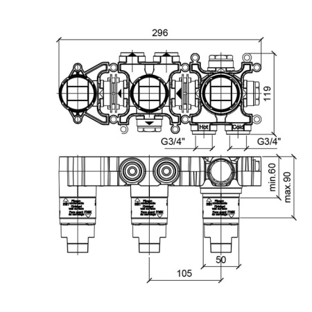 Смеситель Almar Modular E176904 черный