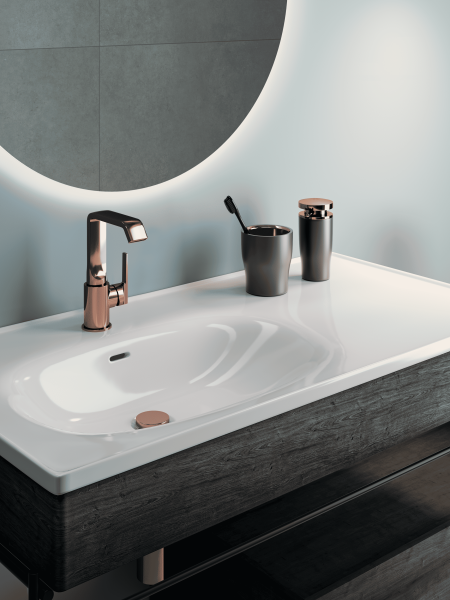 Донный клапан для раковины с переливом Vitra Origin A4514926 нажимной