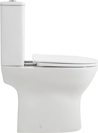 Чаша напольного унитаза BelBagno LOUNGE BB045CPR безободковый, P-trap