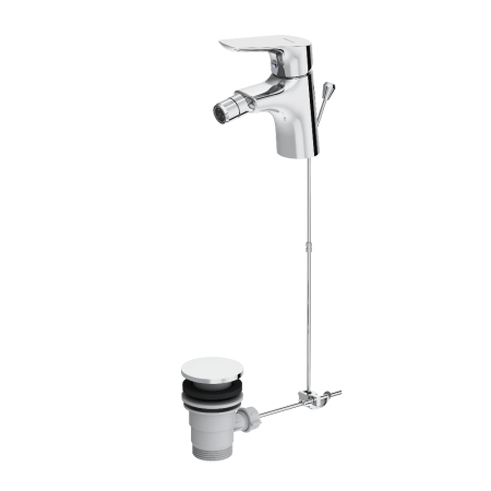 Смеситель для биде Damixa Jupiter 770240000 с донным клапаном