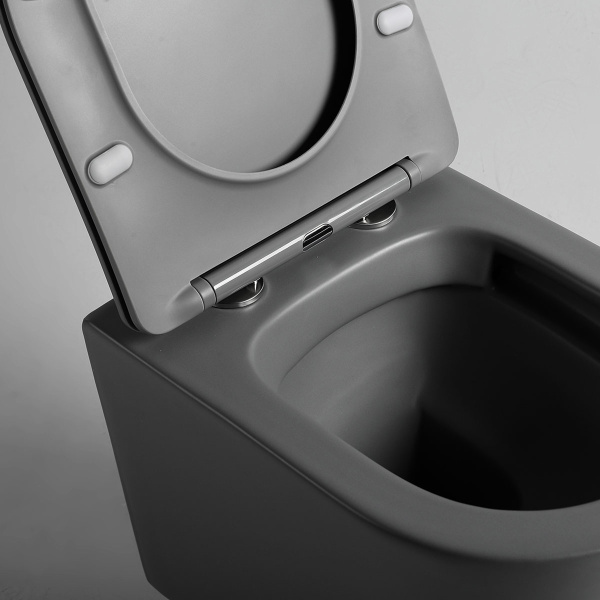 Подвесной унитаз Vincea Piatti VT1-11SMA антрацит матовый