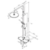Душевая система Damixa Jupiter 977780300