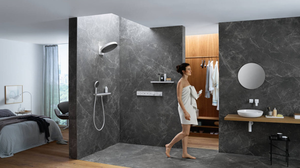 Термостат hansgrohe RainSelect 15382700 на 4 выхода