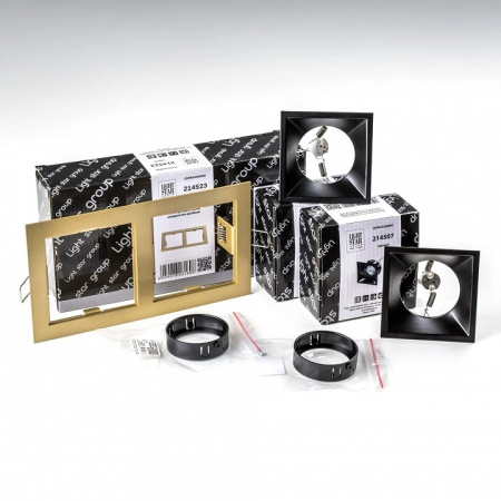 Встраиваемый светильник Lightstar Domino D5230707BMOD