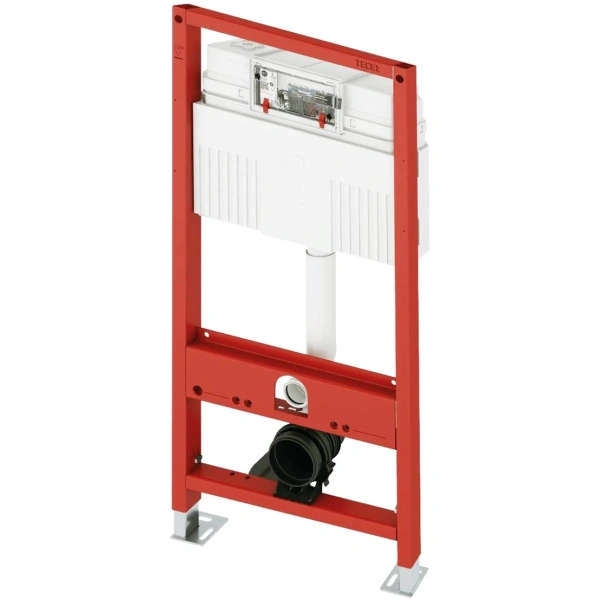 Инсталляция для унитаза Tece TECEnow + TECEbase 3.0 N500414 с кнопкой смыва, черный матовый