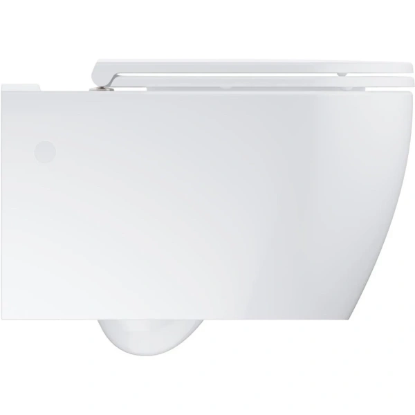 Унитаз подвесной Grohe Bau Ceramic 103860SH00 безободковый, с сиденьем микролифт, альпийский белый