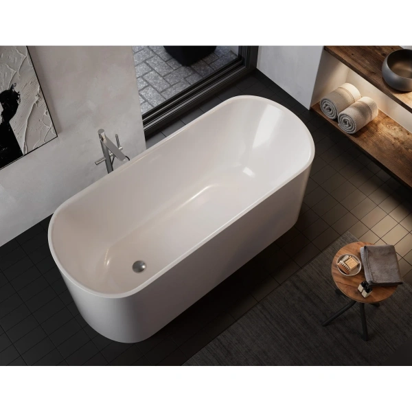 Акриловая ванна Kolpa-San Betty FS 574820 150x63 см, отдельностоящая, белый