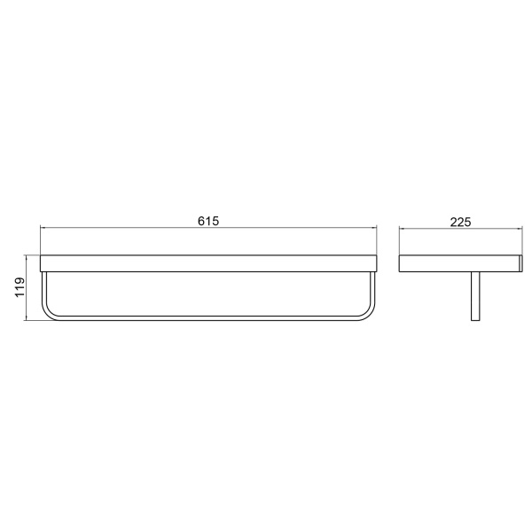 Полотенцедержатель Timo Petruma 15258/03 черный
