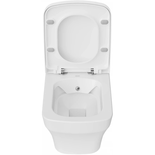 Унитаз подвесной Creavit Solo SO321-00CB00E-0000 безободковый, с функцией биде, белый
