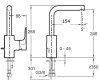 Смеситель для раковины Jacob Delafon ALEO E72278-CP