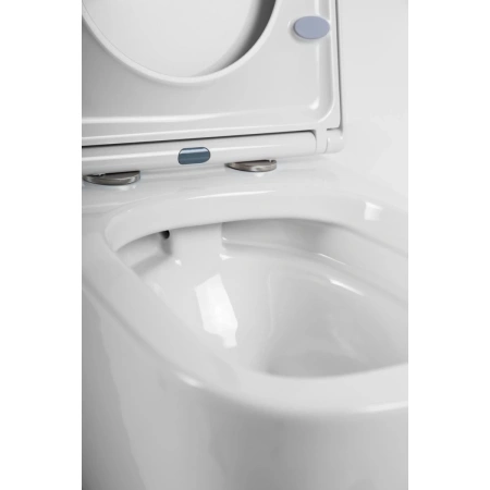 Унитаз подвесной BelBagno Alpina BB10100CHR безободковый, белый
