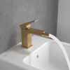 Смеситель для биде Villeroy&Boch Architectura Square TVB12500100076 золото сатинированное