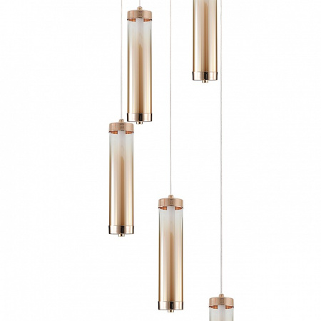 Подвесной светильник Indigo Rilucente 11061/5P Gold