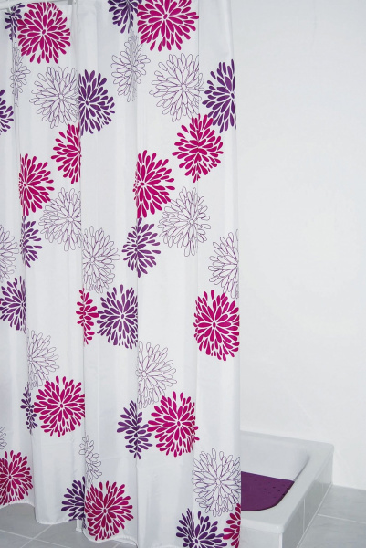 Штора для ванной Ridder Sandra 403060 фиолетовый