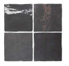 DNA Flash Настенная керамическая плитка Graphite 13x13 глазурованный глянцевый