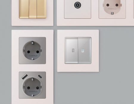 Рамка на 5 постов Ambrella Volt Techno AF220205